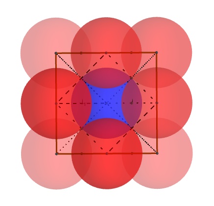 Würfel-Kugeln-Grundriss