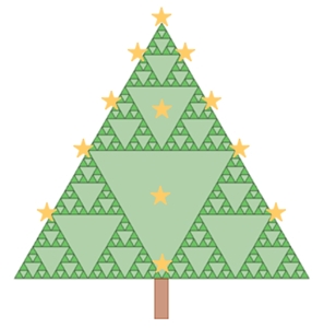 Weihnachtsbaum-Sierpinski